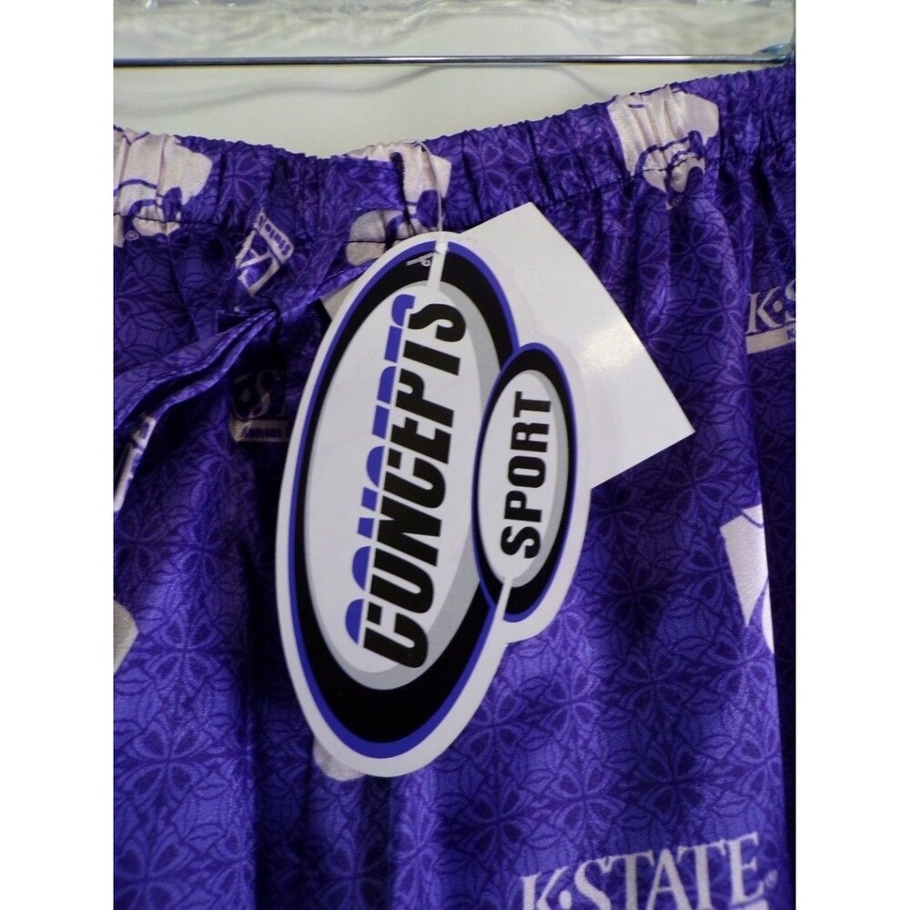 Concepts Sport K-State Kansas State Wildcats Women's Pajama Pants L - Picture 3 of 5